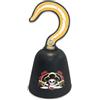 Liontouch - Uncino da Pirata - Capitan Cross - età 3-8 | Giocattolo in Gommapiuma per Giochi di Ruolo per Piccoli con Teschio | Accessorio Ideale per Travestimenti, Costumi per Navigare nei Caraibi