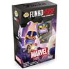 FUNKO GAMES Funkoverse: Marvel 101 1-Pack - Thanos - 3'' (7,6 cm) POP! - Gioco da tavolo di strategia leggera per bambini e adulti (età 10+) - 2-4 giocatori - Figura in vinile da collezione - Idea