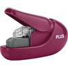 PLUS JAPAN Japan, cucitrice senza punti di fissaggio, colore rosso vino, capacità di spillatura 5 fogli, SL-106AB WR