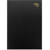 Letts of London Agenda settimanale 2025, formato A4, colore nero