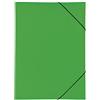 Pagna 21638-05 - Cartellina con elastico, in polipropilene, 3 lembi, formato A3, colore: Verde