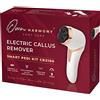 Own Harmony Roll Pedicure Elettrico Ricaricabile CR2100 - Cura dei Piedi Attrezzi Professionale per Talloni Screpolati e Pelle Secca - Potente Lima Elettrica per Calli e Duroni con 3 Rulli (Cavo USB)