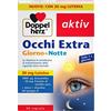 Doppelherz Occhi Extra - con 20mg Luteina, Zeaxantina, Zinco e Mirtillo nero - 30 capsule - Integratore per la Salute della Vista - Giorno + Notte - Doppelherz