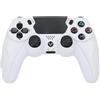 STEELDIGI MODELLO PAYAT V3 - CONTROLLER COMPATIBILE WIRELESS CON FILO WHITE (BIANCO) PS4