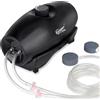 hygger Ossigenatore per Acquario,5W Pompa ad Aria per Acquario Regolabile Pompa Ciotola per Pesce con Tubo Aria, Pietra Aerea E Valvola di Non Ritorno Air Pump Fish Tank