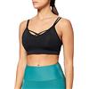 Nike DD1066 W NY DF INDY STRAPPY BRA Reggiseno sportivo Donna particle grey/pure/platinum tint S