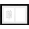 Deknudt Frames S66KA2 13 x 18 Cornice Nero di Legno