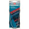 Prym - Ferri circolari in Alluminio, 100 cm, 3 mm, Colore: Grigio