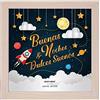 DONREGALOWEB Scatola luminosa Buona notte e dolci sogni 21x21 cm