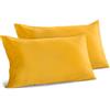 osama home GUZZINI Classic - 2 Federe Cuscino Letto 50x80 in 100% Cotone Percalle Certificato OekoTex Fresco e Traspirante, Federa Cuscino con Patella di 15 cm, Biancheria da Letto Delicata, Morbida e Avvolgente