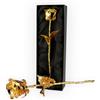 mikamax 24 k Rosa D'oro, Con certificato di autenticità, ± 28 - 30 cm, Scatola nera