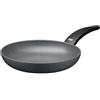 Silit 2110304869 Montano - Padella antiaderente per cottura a induzione, in acciaio INOX 18/8, 24 cm