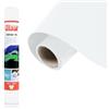 Siser® Stripflock PRO White Bianco, 30cm x 0,5mt, Vinile Termotrasferibile Termoadesivo Floccato per la Personalizzazione dei Tessuti, Abbigliamento e Accessori, Hobby Creativi, Facile da Tagliare