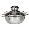 Krüger Haushaltswaren Bratentopf 12cm Saturn 0,4l, Edelstahl rostfrei