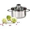Krüger Haushaltswaren Kruger Casseruola Bassa Saturn 14 cm, 0,8 l, Acciaio Inox