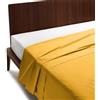 osama home GUZZINI Classic - Lenzuola Una Piazza e Mezza Cotone 180x280 100% Percalle Certificato OekoTex Fresco e Traspirante, Lenzuolo Una Piazza e Mezza Piano Sopra per Biancheria da Letto Morbida Resistente
