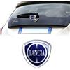 Lancia 21263 Adesivo 3D Logo Ufficiale per Ypsilon, Posteriore, 71 x 73 mm