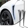 Adunsiaoto Adhesivi 1 Paio Per Decorazione Presa Aria Per Cofano Auto, Copertura Presa Aria Laterale Auto Decorazione