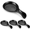 Kyraton Porta Mestoli Da Cucina 4 Set, Poggia Mestolo Cucina, Poggiamestolo Cucina, Porta Utensili Da Cucina In Plastica Per Cucchiai, Pinze, Porta Cucchiai Da Cucina, Lavabile In Lavastoviglie