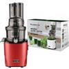 kuvings Estrattore | REVO830 | Spremiagrumi lento | Doppia apertura di riempimento | sistema di taglio automatico | Include set di filtri per frullati e sorbetti | Rosso scuro opaco_KSP-2478CE