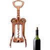 Chabrias Ltd Cavatappi a doppia leva in rame di alta qualità, design ergonomico e durevole per un'apertura senza sforzo, ideale per vini rossi, bianchi e spumanti, elegante set regalo di accessori da bar