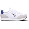 CALVIN KLEIN JEANS Sneaker uomo bianca/blu/grigia in suede