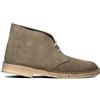 CLARKS CLARK DESERT BOOT Clark uomo beige in suede