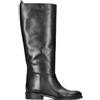 PHIL MELVIS Stivale donna nero in pelle