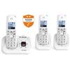 Alcatel Telefono senza fili, Dect XL785 Trio con risposta, grande schermo e tasti grandi