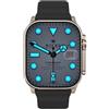 XINDADA T10 Ultra 2 Smart Watch 2024 Originale 49mm Uomini Donne Bluetooth Chiamata BT Gioco di Musica Ricarica Wireless NFC Per Android IOS (nero)