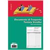 EDI PRO EDIPRO - E5220C - Blocco documento di trasporto carico per tentata vendita 50x2 autoricalcante f.to 29,7x22