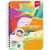 FLVG Agenda scolastica 2024/2025, formato A5, quaderno per i compiti a casa, per la scuola elementare e la palestra con copertina intercambiabile