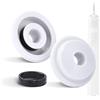 WYWY.Wide 2 pezzi spazzolino elettrico impermeabile guarnizione per Philips, guarnizione per ricambio Sonicare HX751v HX9340 HX6810 HX993L HX99XX serie