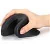 Techly Mouse verticale Techly IM 1100-VM-B Ottico Ergonomico Wireless 3200dpi Nero [369205]