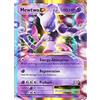 Friki Monkey Carte Pokemon Promo originali Jumbo XXL, carte GX, V, EX, protezione extra near Mint, carta promozionale in inglese (Mewtwo EX 52/108)