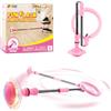 JOYIN Kinder Blinkender Springring Fußkreisel, Swing Wheel mit Lichtrad, Springender Ball Blinkender, Faltbarer Flash Jumping Ball, Blinkender Sprungball