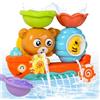 Yokuni Giochi Bagnetto Neonato 1 2 Anni,Giochi Bambini 1 2 3 4 Anni,Giochi Vasca da Bagno Bambini, Giochi per Bagnetto, Non Richiede Batterie