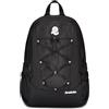 Invicta Zaino Ufficio Invict-Act Smart Plain, Nero, Doppio Scomparto Con Tasca PC, Tasca Borraccia, Tasca Con Organizer, Cinghia Vita, Nastri Torace e Regolazione Volume, Zaino Lavoro Scuola Viaggio
