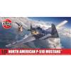 Airfix, A01004B Costruzione North American P-51D Mustang, Kit Aereo in plastica per Adulti e Bambini 8+, Il Set Include Sprue e Decalcomanie, Modello in Scala 1:72, Multicolore