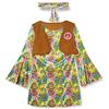 amscan 9906993 - Costume da hippy psichedelico anni '60, 44/46
