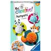 Ravensburger Animals 18429 Be Creative-Animali con Pompon, Fai da Te, per Bambini dai 6 Anni in su, Multicolore, Neue Version