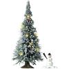 Busch 5409 - Albero di Natale con Pupazzo di Neve