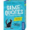 Kosmos Game of Quotes - Verrückte Zitate: für 3-6 Spieler ab 12 Jahren