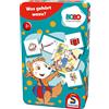 Schmidt Spiele Bobo 51442 - Cucchiaino a setaccio, con Gioco in Scatola di Metallo, Multicolore