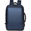 FANDARE Zaino Casual Zaino pc 17 pollici Espandibile Sacco da montagna Borsa da Cabina per Voli Zaino Lavoro viaggio Ufficio tech Zaini Scuola Università impermeabile in PU Pellicola Backpack Blu