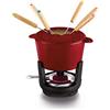 Beka Arome Fonduta in ghisa Smaltata, 15 cm, Rosso, per fonduta da 4 a 6 Persone, Adatta a induzione