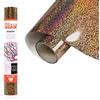 Siser Holographic Brown Marrone, 30cm x 0,5mt, Vinile Termotrasferibile Termoadesivo Olografico per la Personalizzazione dei Tessuti, Abbigliamento e Accessori, Hobby Creativi, Facile da Tagliare