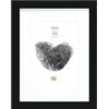 Deknudt Frames Deknudt S66KF2 P1 20x30 Legno Nero con Passepartout