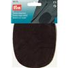 Prym Toppe in Nappa per Cucire su 14x10 cm Marrone Scuro, 14 x 10 cm, Dunkelbraun, 2 Pezzi
