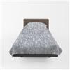 osama home GUZZINI Botanical - Completo Letto Singolo con Lenzuola Letto Singolo Cotone Organico 150x280 + 1 Lenzuolo con Angoli Coprimaterasso Sotto 90x200 Materasso Alto 30 cm + 1 Federa Cuscino 50x80